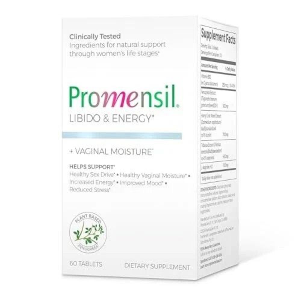 Promensil Libido Energy Tablets 60 Count Fenugreek Menopause Women